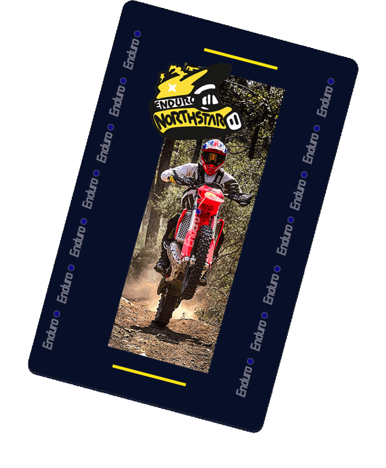enduro NS calling card