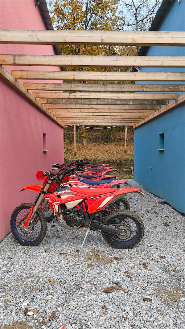 Our fleet of betamotors beta rr 300